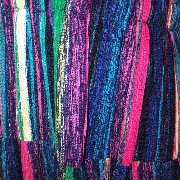 FLASH SALE Tiered Muliti Colored Maxi Dress - Picture 4 of 5